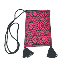 Bolsa Rectangular Tejida Artesanal Chiapaneca para Colgar