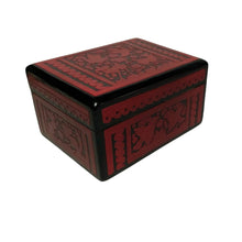 Caja Olinalá Cigarrera Rayado