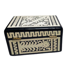 Caja Olinalá Cigarrera Rayado