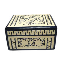 Caja Olinalá Cigarrera Rayado