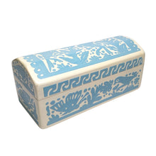 Caja Olinalá Esclavera Rectangular (Rayado)