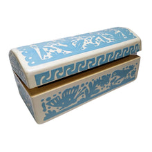 Caja Olinalá Esclavera Rectangular (Rayado)