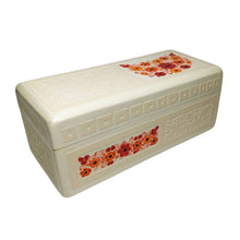 Caja Olinalá Esclavera Rectangular (Rayado)