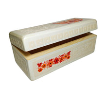 Caja Olinalá Esclavera Rectangular (Rayado)
