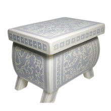 Caja Olinalá Marranita Chica Rayado Vacío