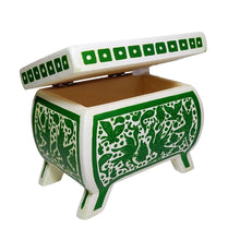 Caja Olinalá Marranita Chica Rayado Vacío