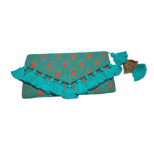Cartera Clutch  Tejida Artesanal Chiapaneca 11 Pompones