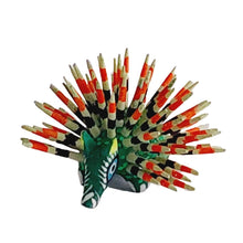 Alebrije Puercoespín  (Madera de Copal)