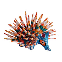 Alebrije Puercoespín  (Madera de Copal)
