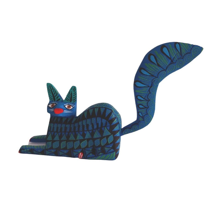 Alebrije Gato #2 Mediano  (Madera de Copal)