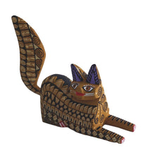 Alebrije Gato #2 Mediano  (Madera de Copal)