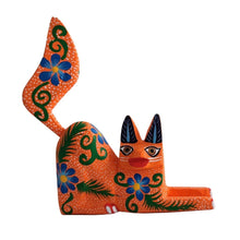 Alebrije Gato Chico  (Madera de Copal)