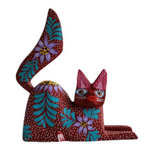 Alebrije Gato Chico  (Madera de Copal)