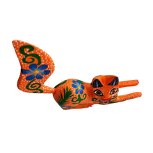 Alebrije Gato Chico  (Madera de Copal)