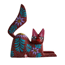 Alebrije Gato Chico  (Madera de Copal)
