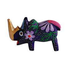 Alebrije Rinoceronte Chico  (Madera de Copal)