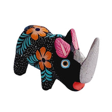 Alebrije Rinoceronte Chico  (Madera de Copal)