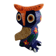 Alebrije Tecolote Chico  (Madera de Copal)