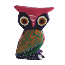 Alebrije Tecolote Chico  (Madera de Copal)