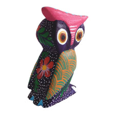 Alebrije Tecolote Chico  (Madera de Copal)