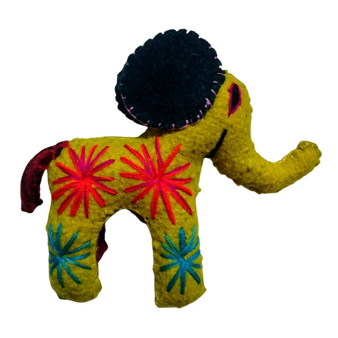 Elefante Mediano  (Muñeco de Lana)