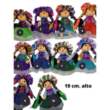 Muñeca Artesanal LELE Articulada 19 cm. alto