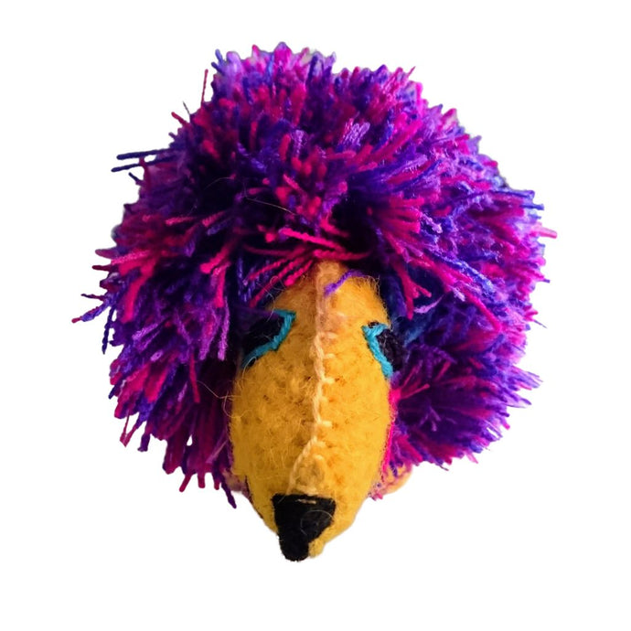 Puercoespín Mediano  (Muñeco de Lana)