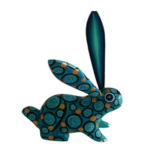 Alebrije Conejo Taller Jacobo y María Ángeles (Madera de Copal)