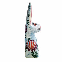 Alebrije Conejo Orejón Blanco  (Madera de Copal)