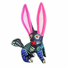 Alebrije Conejo Orejón Morado  (Madera de Copal)