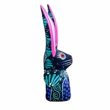 Alebrije Conejo Orejón Morado  (Madera de Copal)