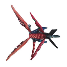 Alebrije Dragón #1 Oaxaca (Cara Negra/Cuerpo Multicolor)  (Madera de Copal)
