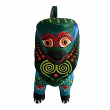 Alebrije León Azul Taller Jacobo y María Ángeles (Madera de Copal)