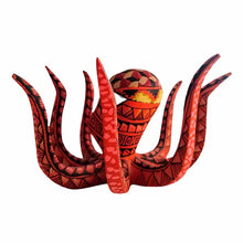 Alebrije Pulpo Taller Jacobo y María Ángeles (Madera de Copal)