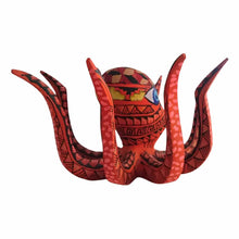 Alebrije Pulpo Taller Jacobo y María Ángeles (Madera de Copal)