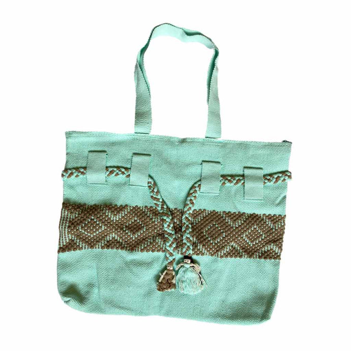 OxM.Mx Bolsa Tote artesania mexicana elaborada en Telar de Cintura Oaxaca