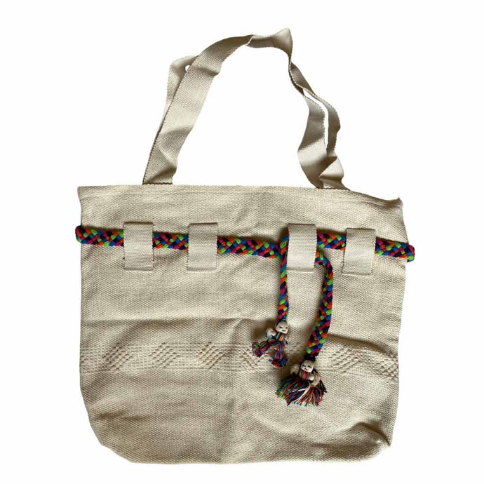 OxM.Mx Bolsa Tote artesania mexicana elaborada en Telar de Cintura Oaxaca