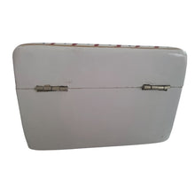 Caja Olinalá Mini Barniz (Blanca/Flores Colores)