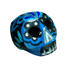 Alebrije Calaverita Mini Grecas  (Madera de Copal)