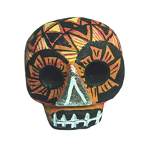 Alebrije Calaverita Mini Grecas  (Madera de Copal)