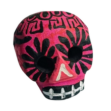 Alebrije Calaverita Mini Grecas  (Madera de Copal)