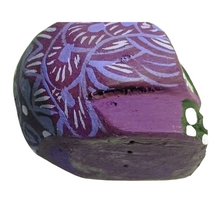 Alebrije Calaverita Mini Grecas  (Madera de Copal)