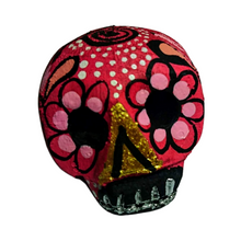 Alebrije Calaverita Mini Grecas  (Madera de Copal)
