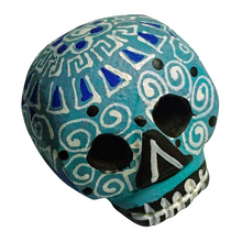 Alebrije Calaverita Mini Grecas  (Madera de Copal)