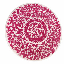 OxM.Mx Charola Olinalá REDONDA #4 Artesanía mexicana originaria de Olinalá, Guerrero.  Designación de origen mexicana.  Elaborada a mano sobre madera y con pinturas vegetales.