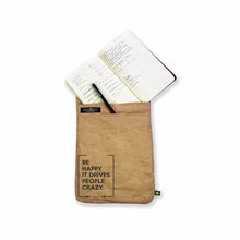 OxM.Mx Funda para gadget tablet sustentabe medida 10 pulgadas elaborada con merma de sacos de cemento