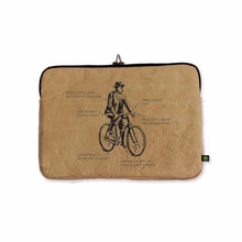 OxM.Mx Funda para gadget laptop sustentabe medida  13 pulgadas elaborada con merma de sacos de cemento