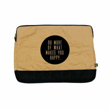 OxM.Mx funda para laptop o gadget sustentable elaborado con merma de sacos de cemento