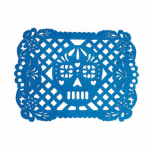 OxM.Mx Mantelitos con diseño de papel picado elaborados en fieltro con diseños mexicanos