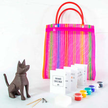 Juego de Pintura Alebrije / Nahual de Madera de Copal, Taller Jacobo y María Ángeles